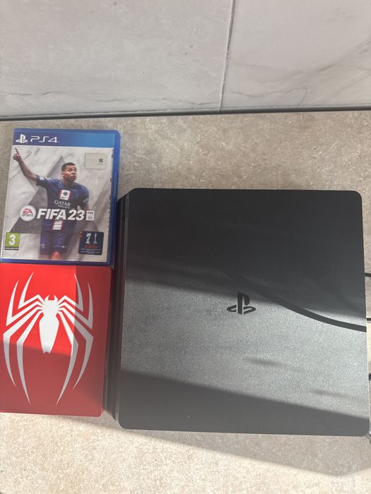 Playstation 4,ps4+4 jocuri,spiderman,fifia23/20,GTA 5