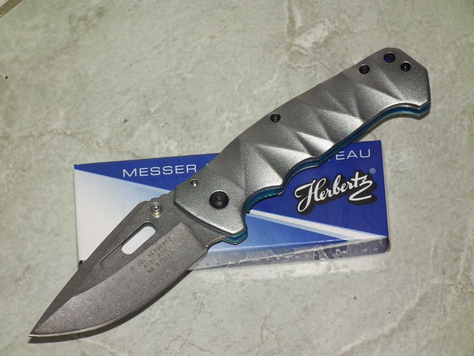 Herbertz Solingen briceag cutit masiv nou, cutie