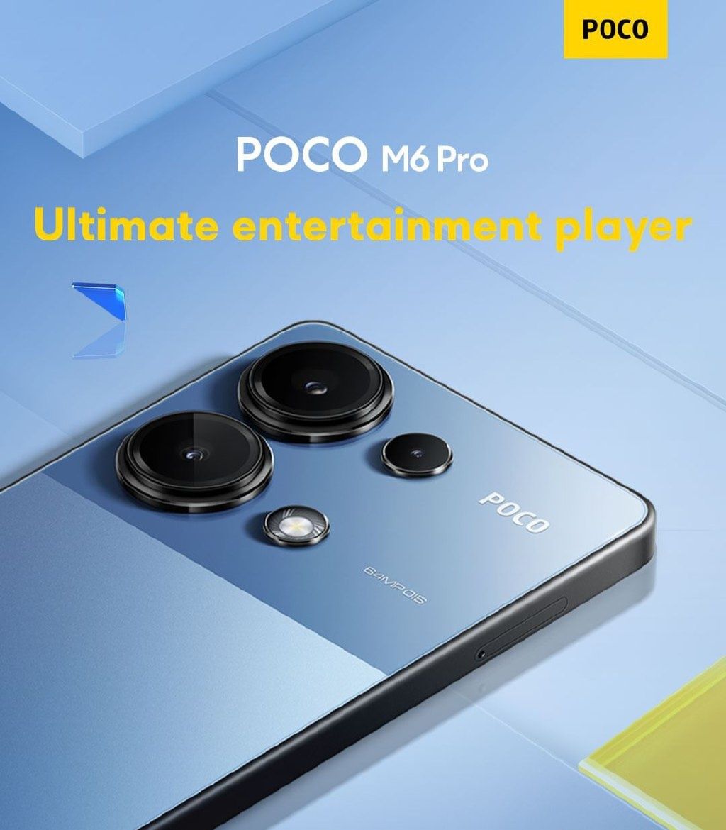 Xiaomi Poco M6 Pro 4G 2024 New Super Skidka+Garantiya+Dastavka