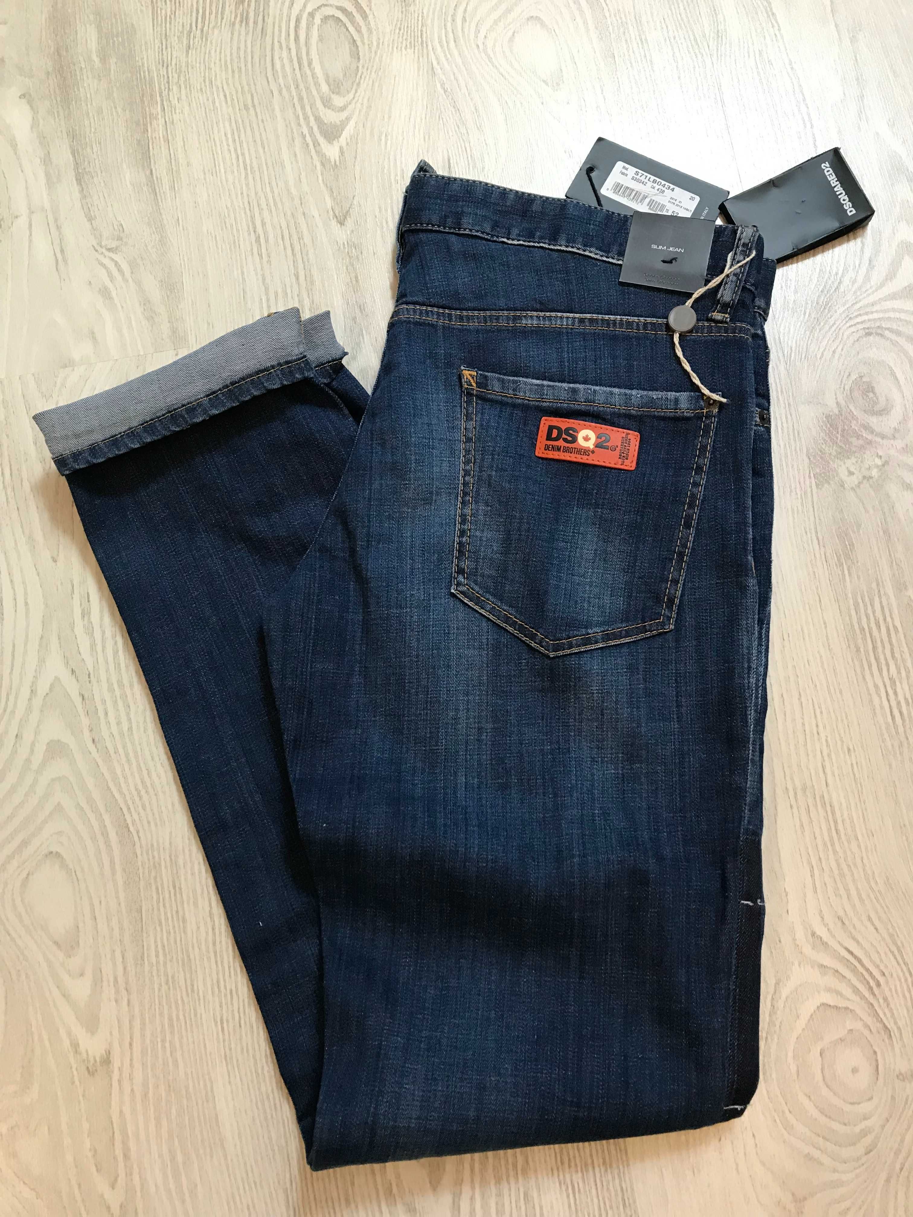 Dsquared2 blugi Cool Guy Jean 52 italy, autentici, retail 625 euro