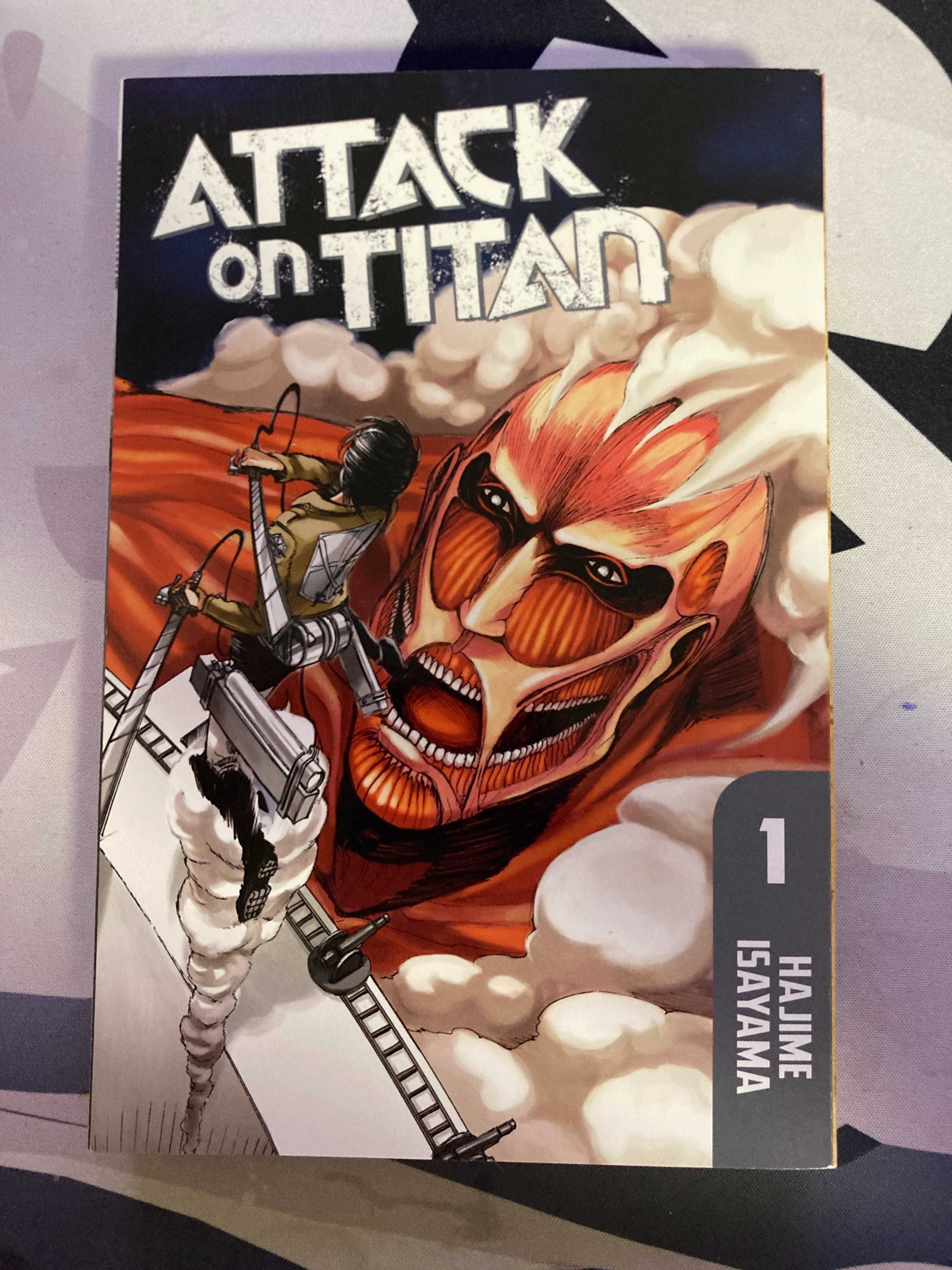 Vand manga Attack On Titan VOL. 1
