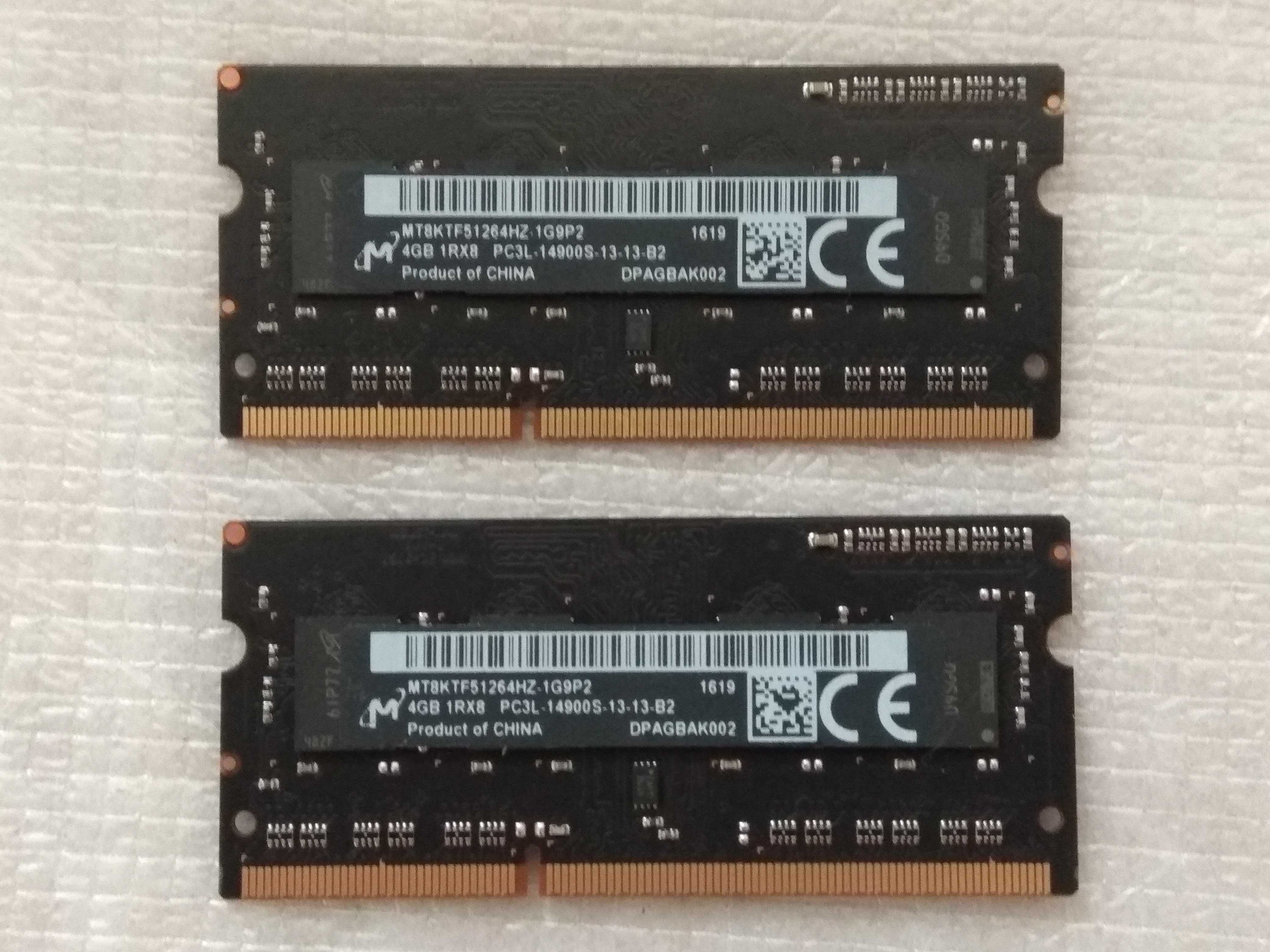 Продам ОЗУ MT 4GB 1Rx8 DDR3  (14900).