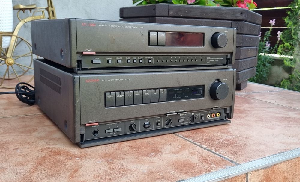 Luxman A-007/T-007 (amp cu DAC incorporat)