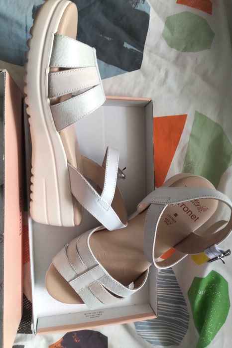 Сандали PORRONET, произведени в Испания, естествена кожа