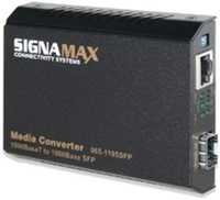 SIGNAMAX Media Converter 065-1195 1000BASE T 1000 BASE SX SC Fibra