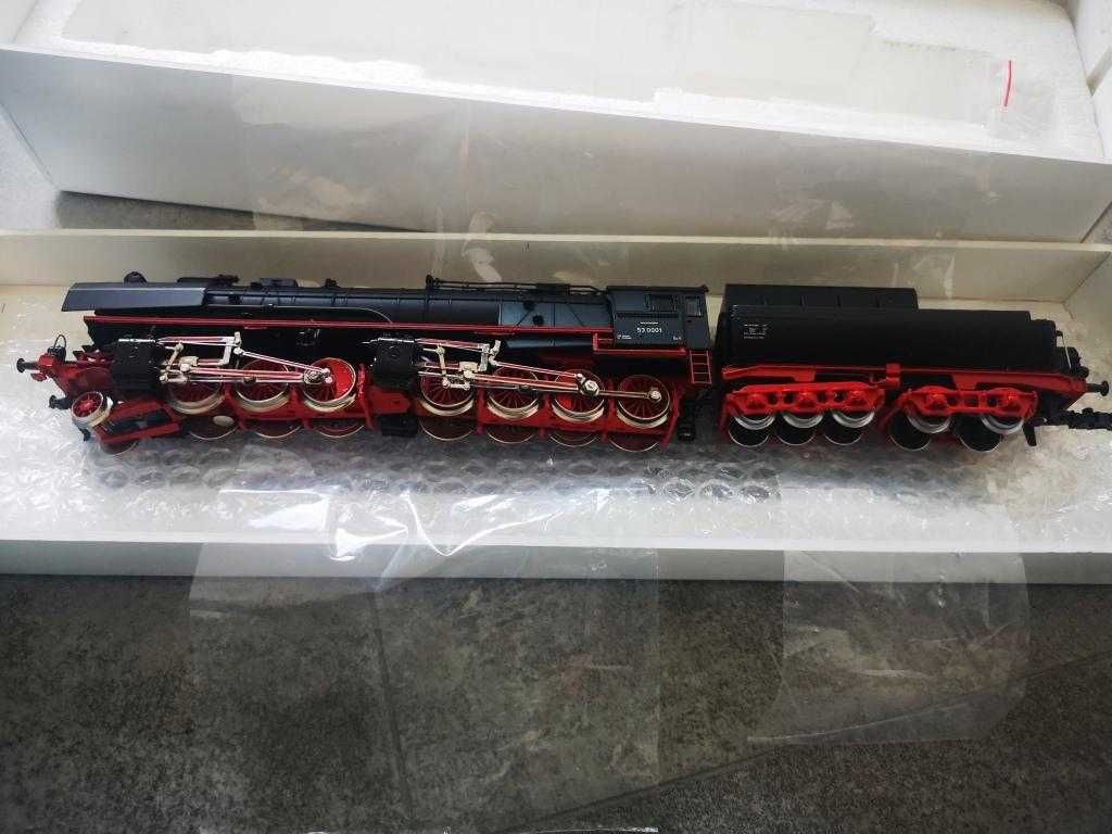 locomotiva cu aburi H0 DRG - BR 53 001 Borsig Mallet - AC Marklin