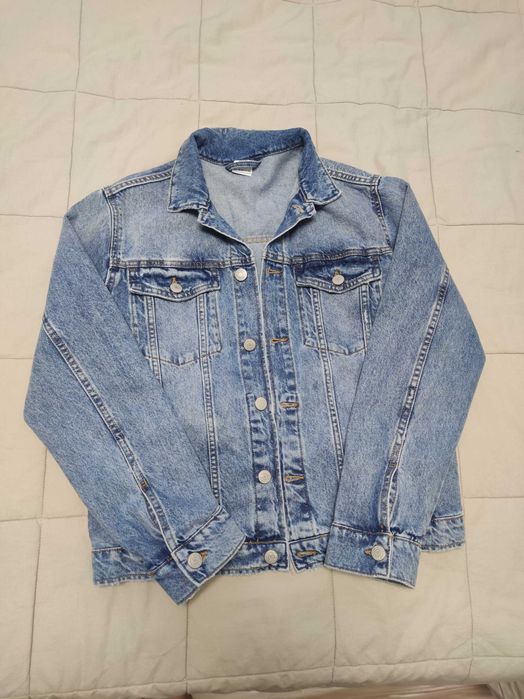 Geaca de jeans Zara copii 13-14 ani, 164 cm