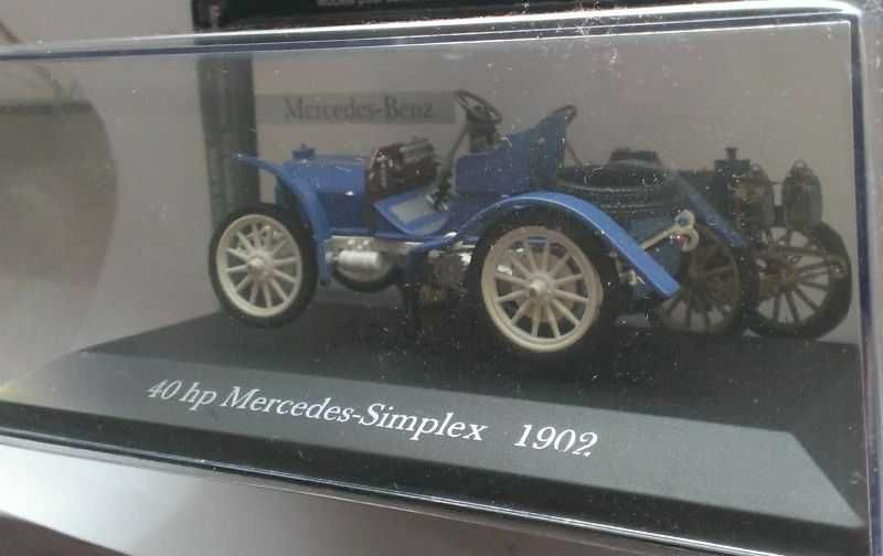 Macheta Mercedes Simplex 40hp 1902 - IXO/Altaya 1/43