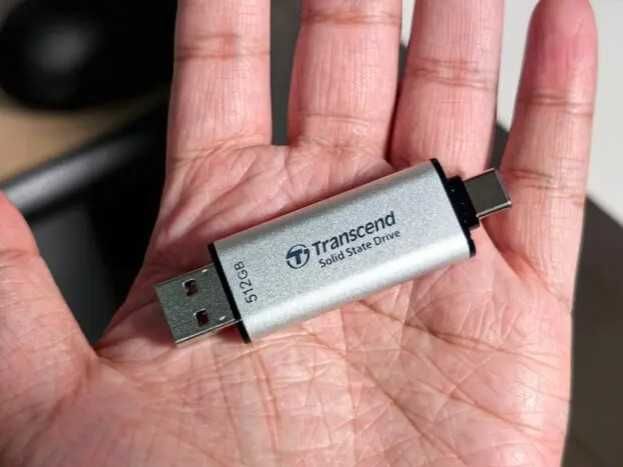 Външен SSD Transcend 512GB 10Gbps Type C/A