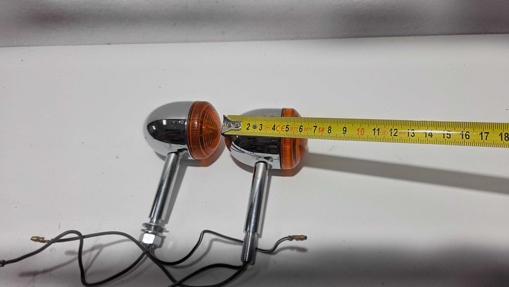 Set 2 semnalizari cromate chopper