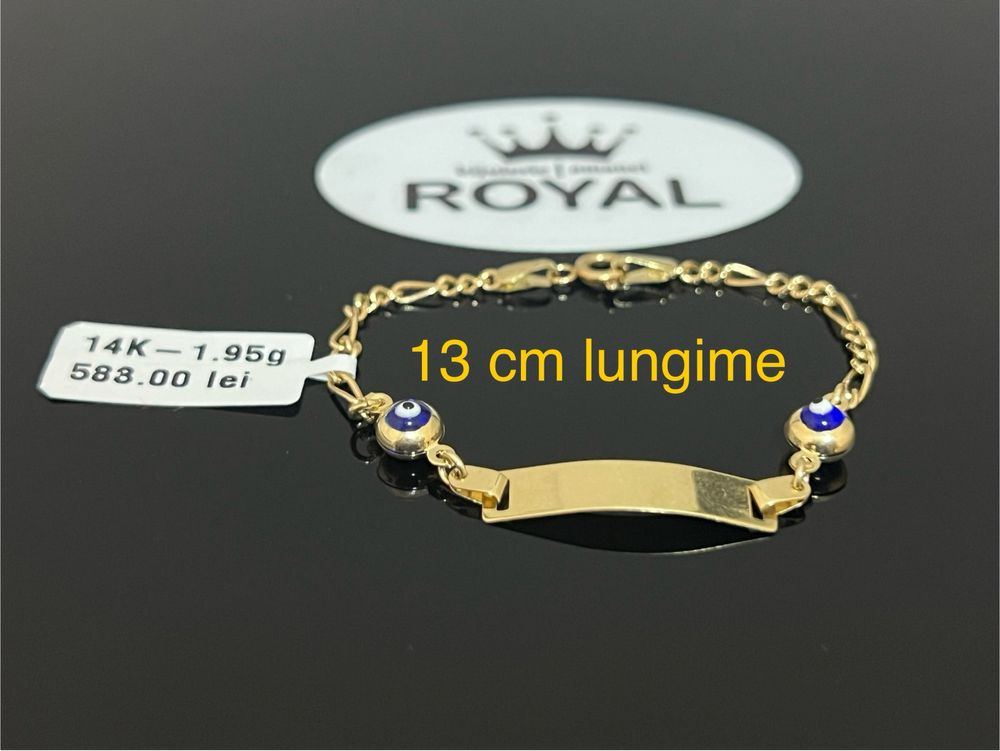 Bijuteria Royal CB : Bratara copil aur 14k 1,95 grame