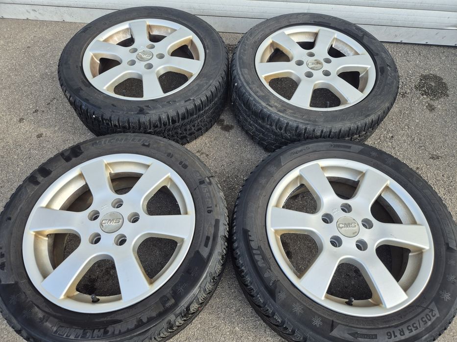 5х112/16 с гуми Фолксваген Ауди Шкода Сеат 5x112/16 Mercedes VW Skoda