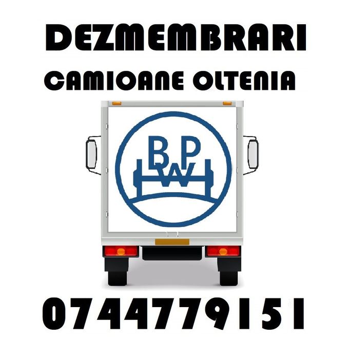 Piese Dezmembrari axe semiremorci marca BPW : axe complete , etrieri , butuci , arcuri , suporti , tamburi , lacate franare