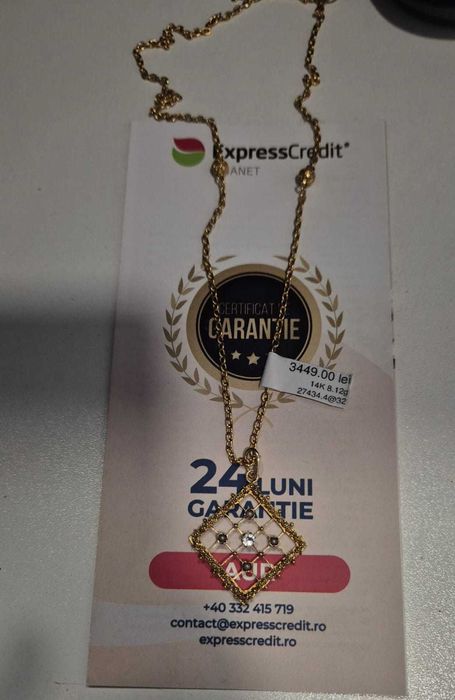 Colier de aur (AG32 B27434.4) 2 ANI GARANTIE!