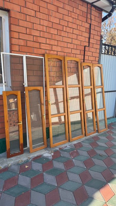 Деревянные Оконные рамы со стеклом