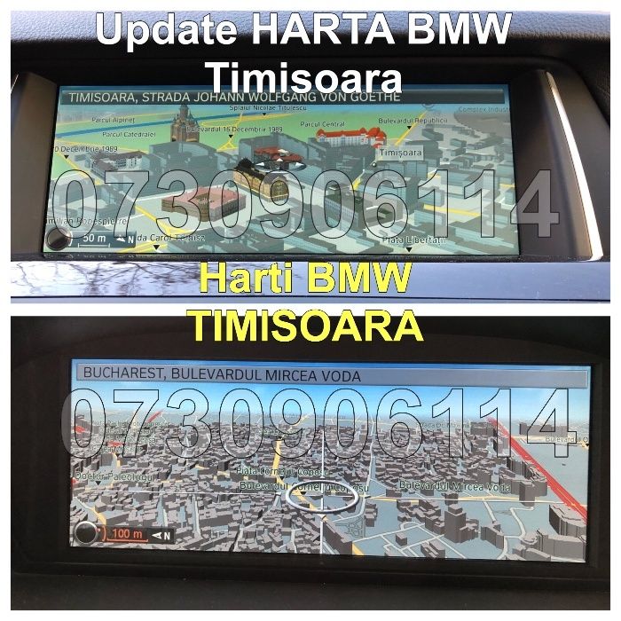 Harta Navigatie BMW CCC/CIC/NBT Seria 1,3,5,6,7-X1,X3,X5,X6-EUROPA2022