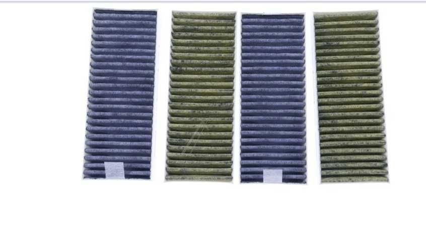 Set 4 filtre carbon activ hote Bosch Siemens Neff 19.5 x 7.5 x 3.5 cm