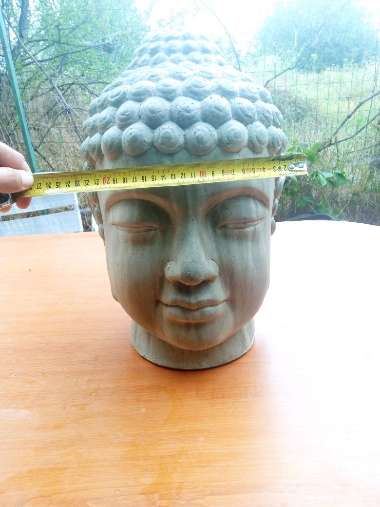 Statuetă cap Buddha meditând