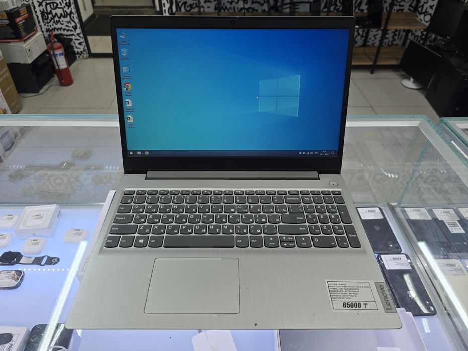 Ноутбук Lenovo Amd Athlon Silver 3050U озу 4gb ssd256gb рассрочка