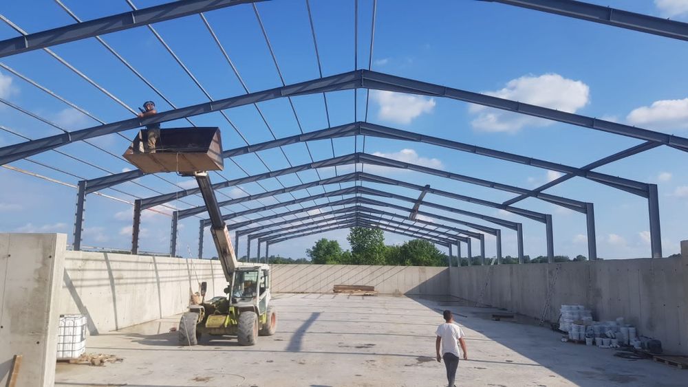 Vand structura metalica 20x50x6 special făcută pentru cereale