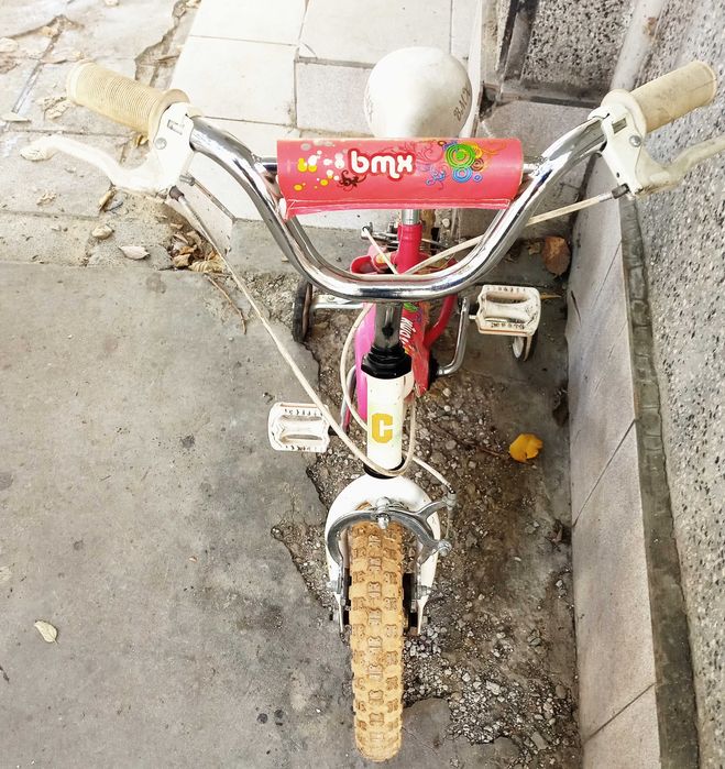 Детско колело BMX Clermont 12 " + колелца