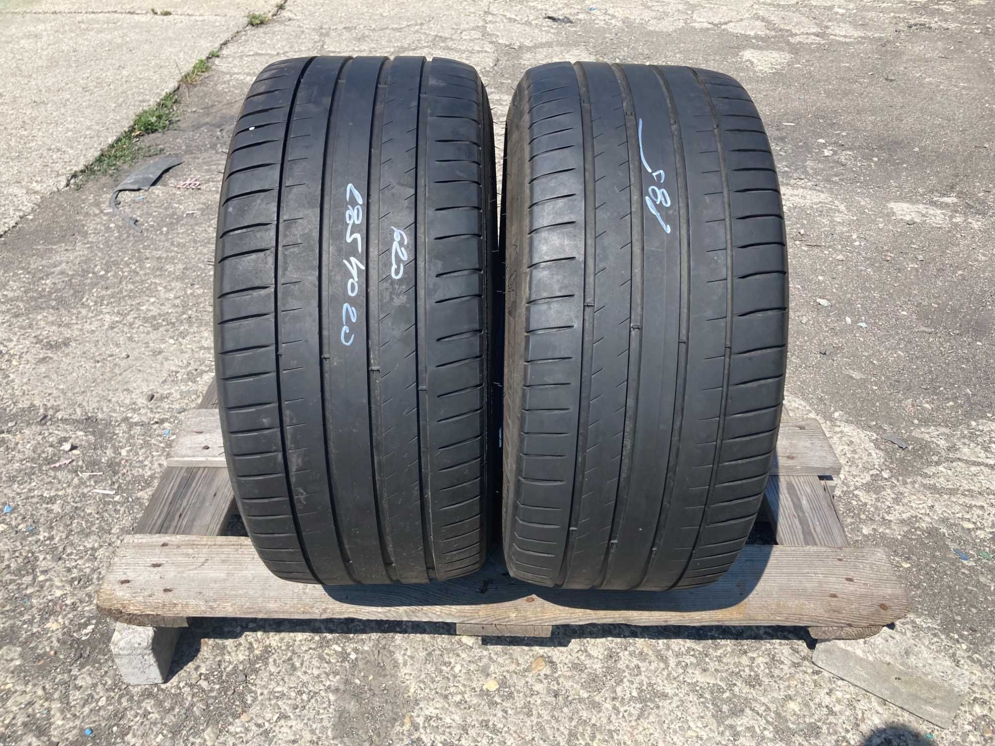 285/40/20 Michelin Pilot Sport4 2020г 5,5мм NFO Porsche