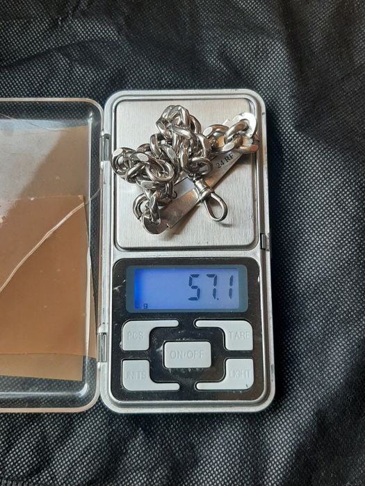 Brățară din argint masiv cu plăcuță