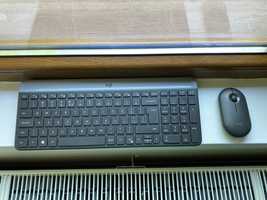 Kit tastatura + mouse wireless Logitech MK470