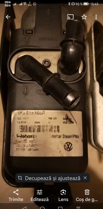 Unitate webasto thermo top v