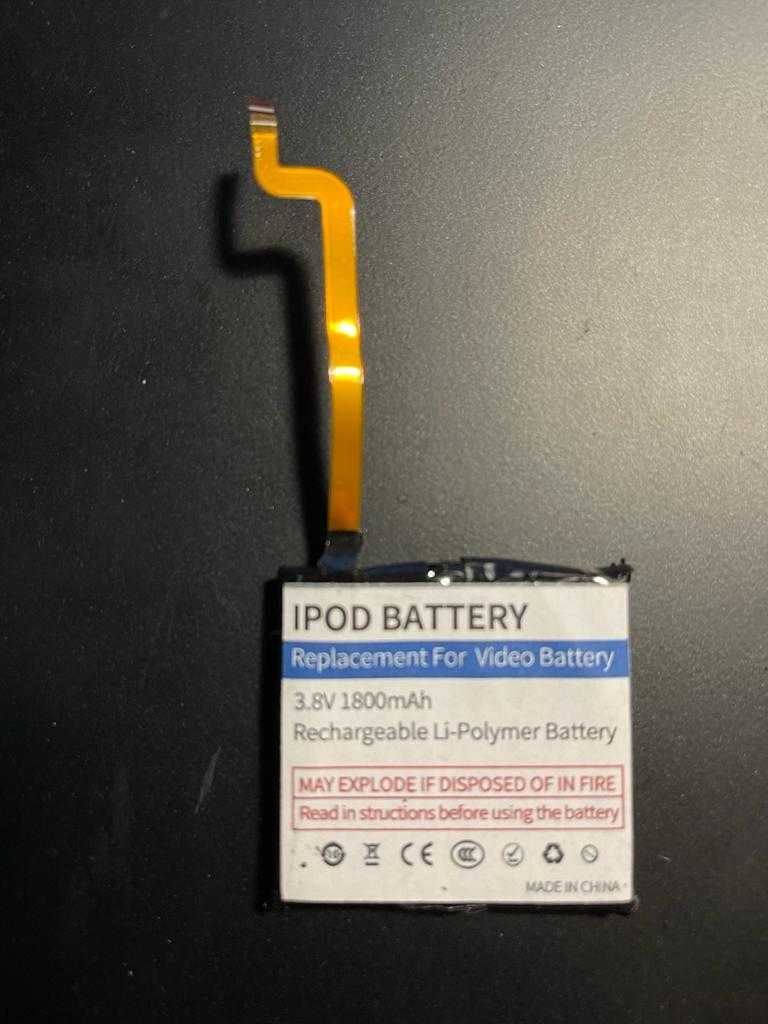 Battery Ipod classic 6Gen, 7Gen, Ipod video 5th.