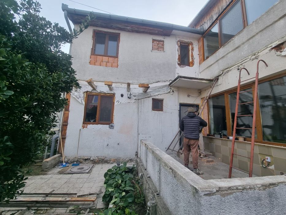 Placare fațade case cladiri blocuri vată bazaltică sau polistiren