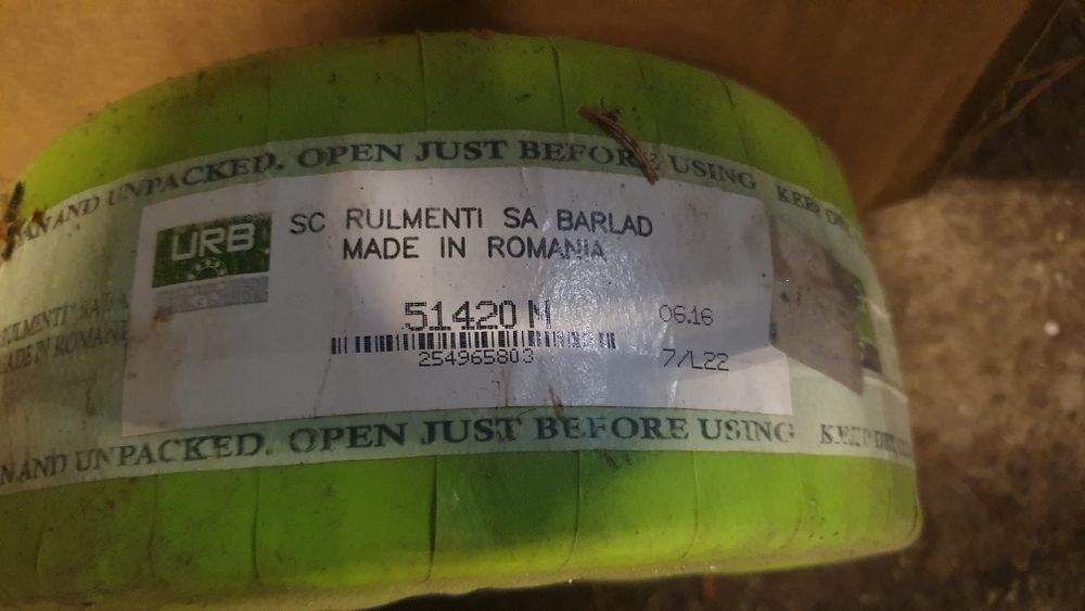 Rulmenti 22232K, 51420M, NUP222 si NU 2320