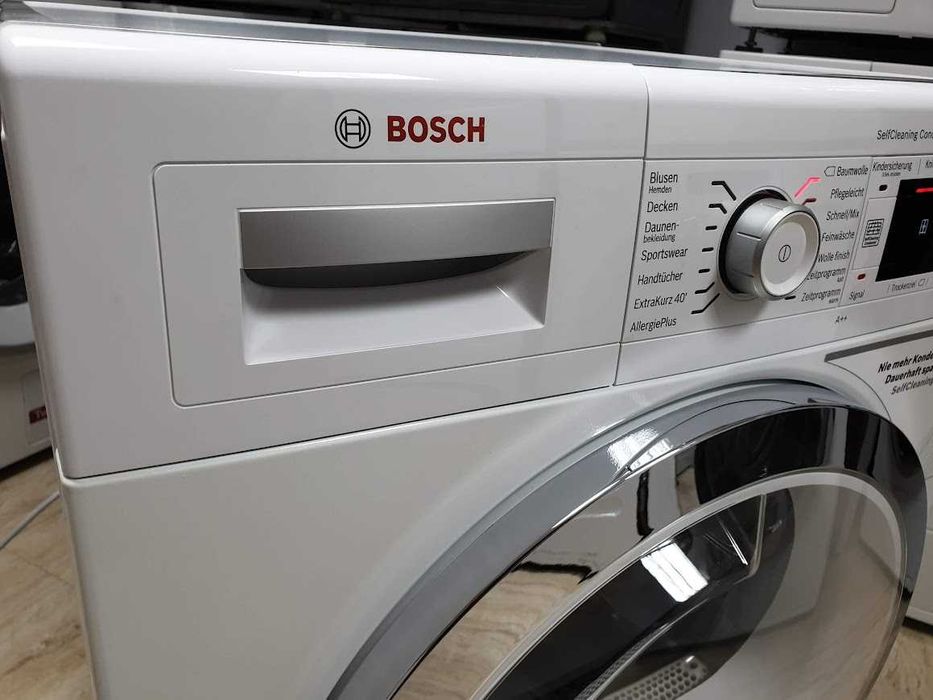 9Kg - Сушилня Bosch Serie 8 с Термопомпа 12м Гаранция Бош