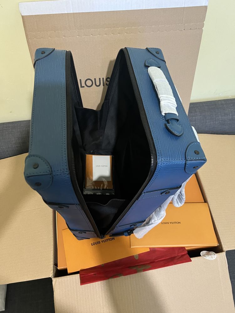 Рюкзак louis vuitton blue синий