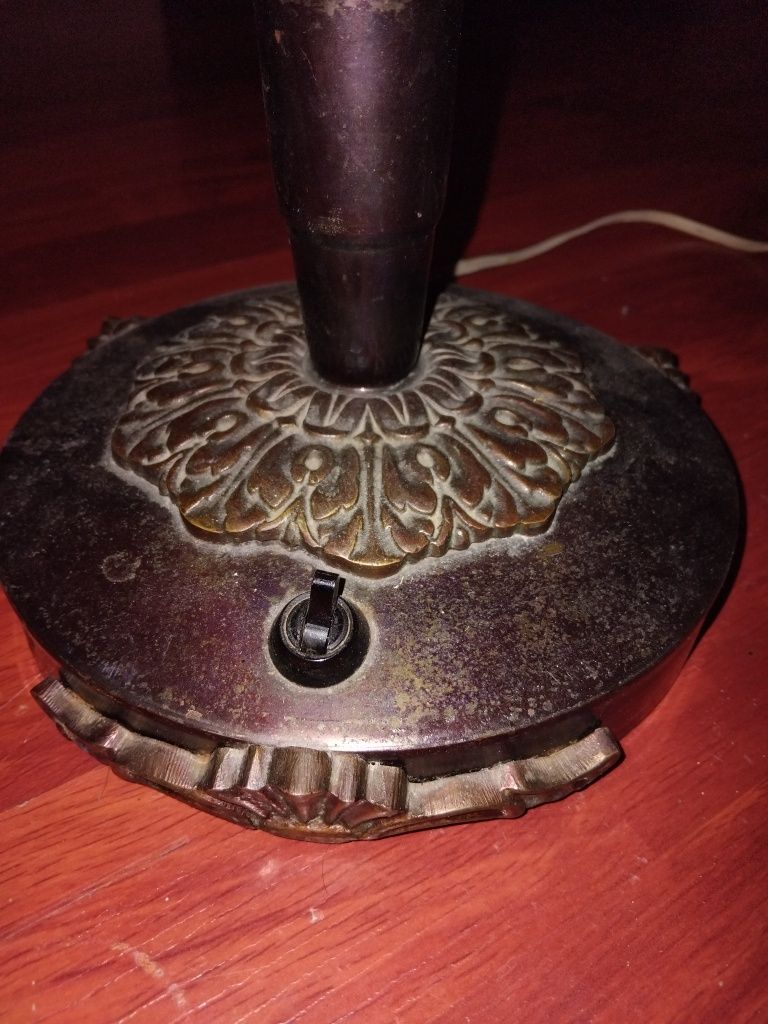 Lampa veche bronz