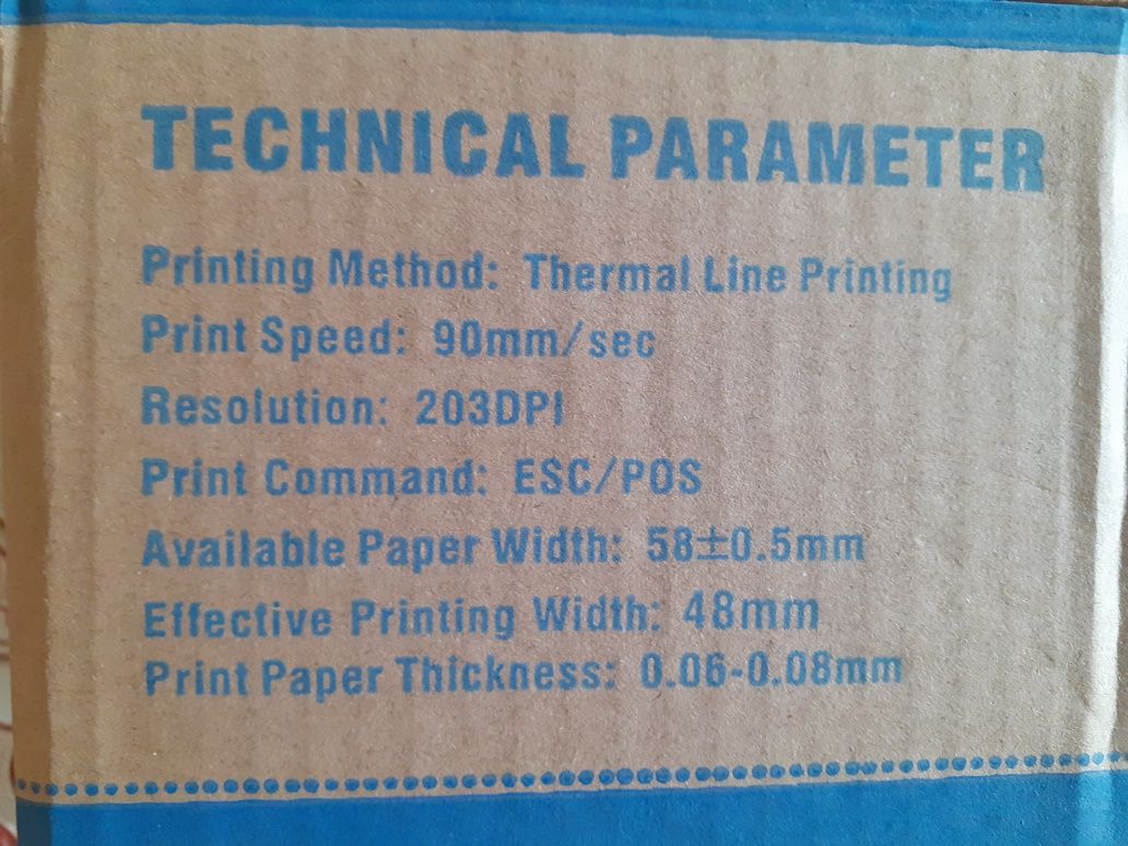 Продаётся термопринтор для печяти чеков