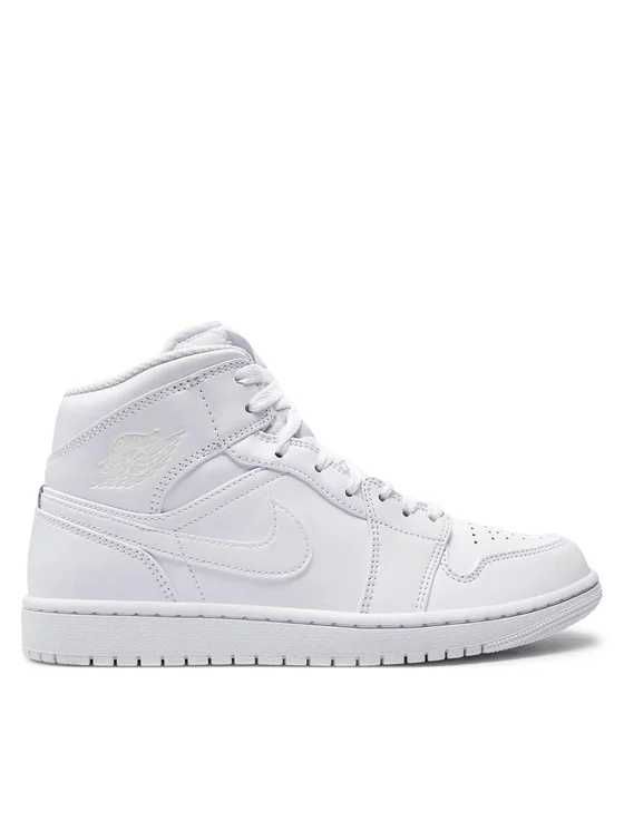 Nike - Air Jordan 1 Mid Бял номер 44 Оригинал Код 0465