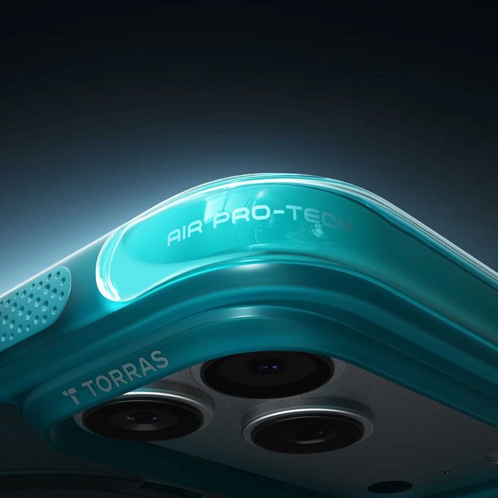 Husa Torras Ostand Q3 Air pentru iPhone 17 Pro Max Glacier Sprint