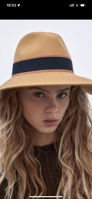 Palarie din  fetru eleganta marca  ZARA - SPECIAL EDITION