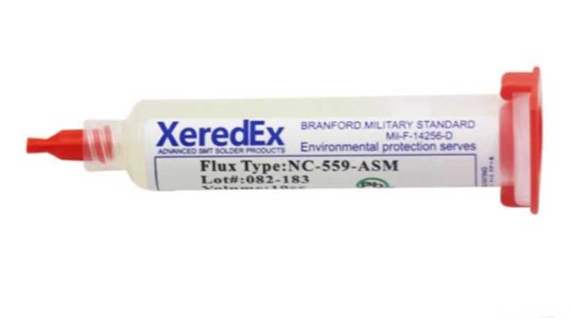 Флюс-гел за запояване - XeredEx - NC-559-ASM , 6 лв