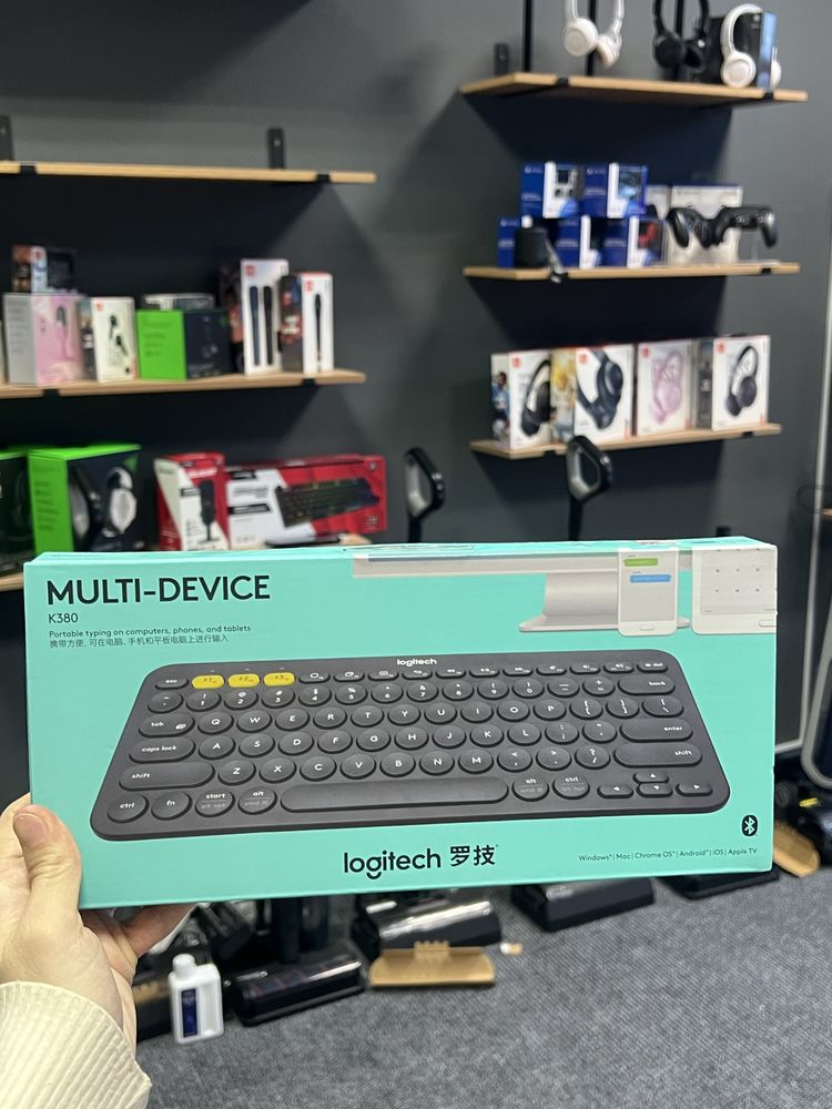 Клавиатура Logitech K380 серый