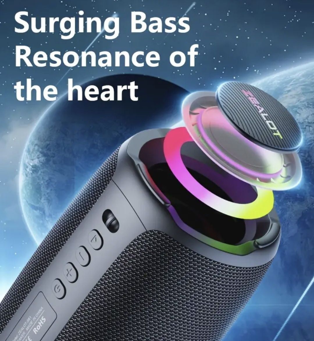 ZEALOT S61 20W Bluetooth високоговорител с мощен звук