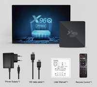 Smart tv box, android tv, x96q pro