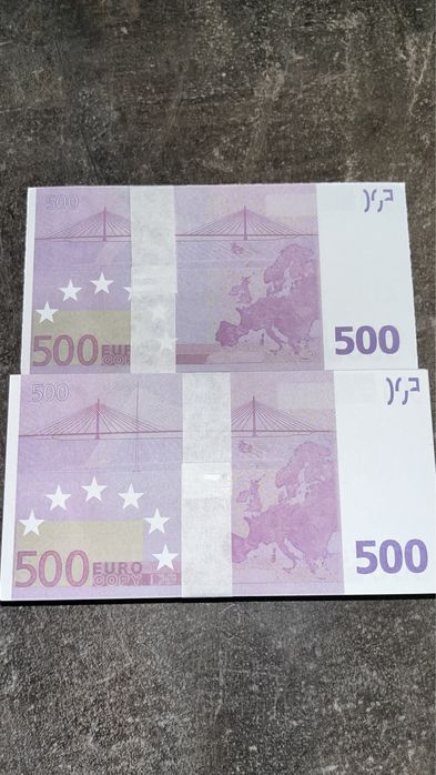 Реквизитни банкноти от 500€