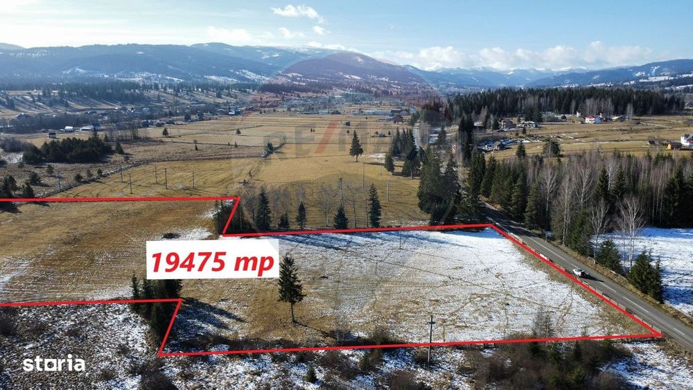 Teren 19,475mp Neagra Sarului / Strada Principala