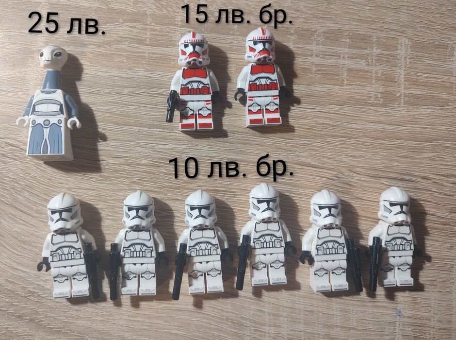 Оригинални Lego Star Wars човечета
