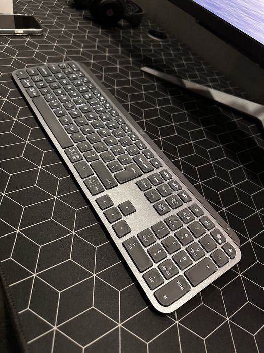 Tastatura Wireless Logitech MX Keys S, Iluminare, Bluetooth, USB-C