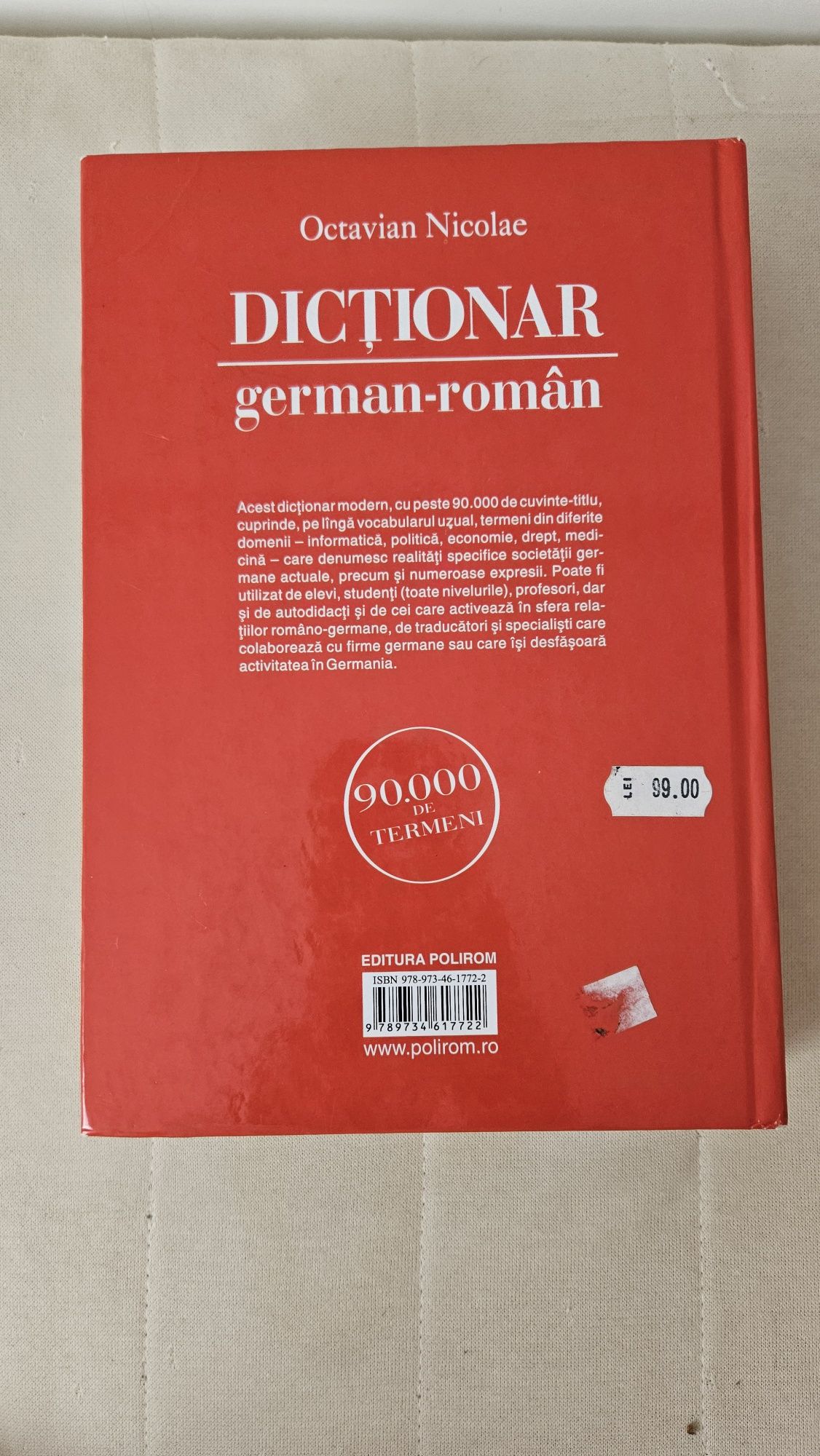 Dicționar German-Român 90.000 de termeni