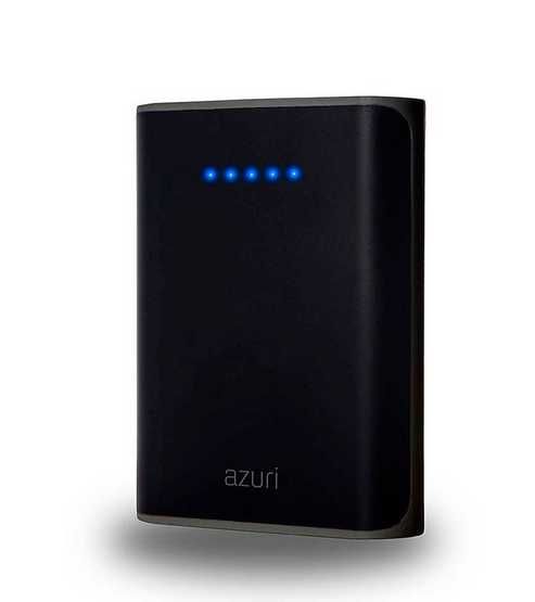 Acumulator extern Azuri, 6000 mAh, 2 tip usb