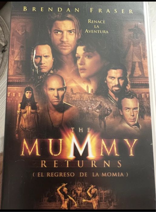Vand caseta VHS The Mummy Returns,in stare impecabila in Spaniola